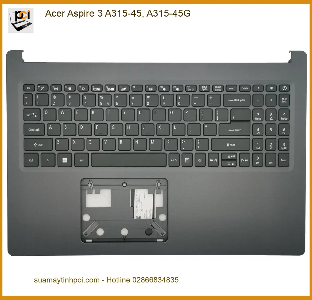 Bàn phím Laptop ACER Acer Aspire 3 A315-45, A315-45G