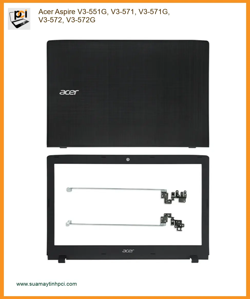 Vỏ Laptop ACER Aspire V3-551G - Thay Nhanh Tại Cửa Hàng Gần Đây