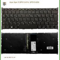 Bàn phím Laptop ACER Spin 5 - Thay tại Trung tâm, lấy liền trong ngày