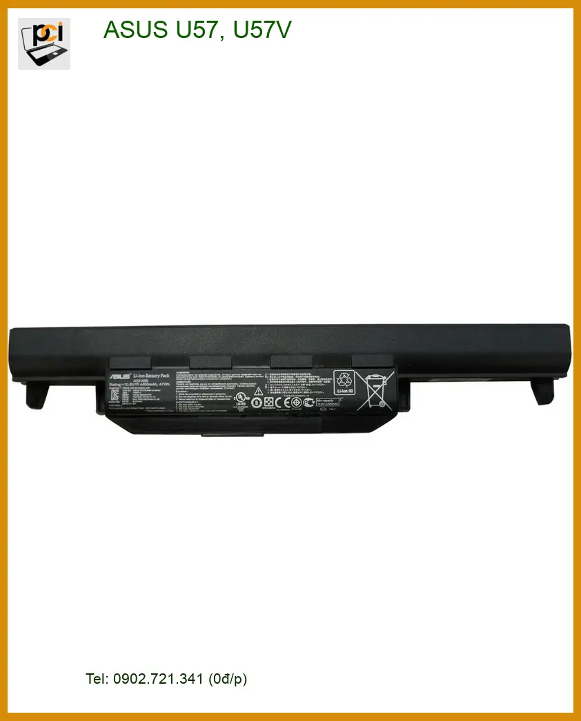 Pin Laptop ASUS U57 - Thay Nhanh Trong Ngày, Gần Nhất TPHCM, Giá Rẻ