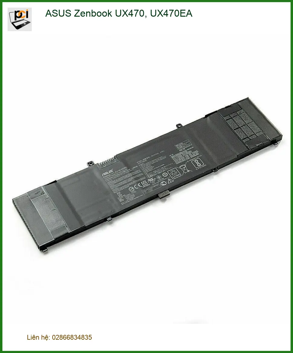 Pin Laptop ASUS Zenbook UX470, UX470EA | Cửa Hàng Thay Pin Laptop Gần Nhất