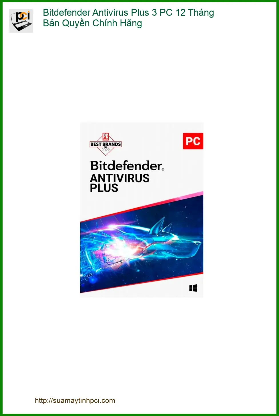 Bitdefender Plus 3 PC 12 Tháng - Cài đặt tận nơi TPHCM | Giá tốt