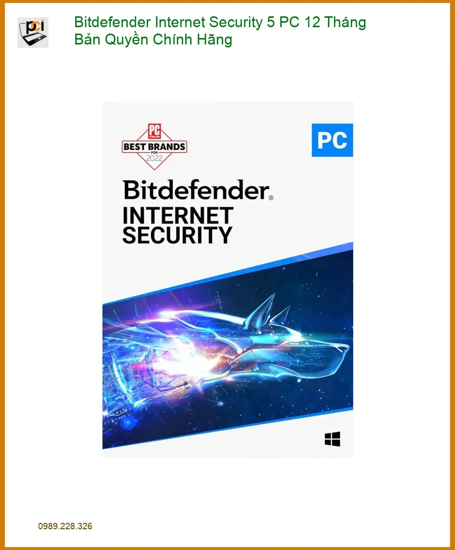 Antivirus Bitdefender 5 PC 12 Tháng - Giá Rẻ TPHCM Giao Nhanh