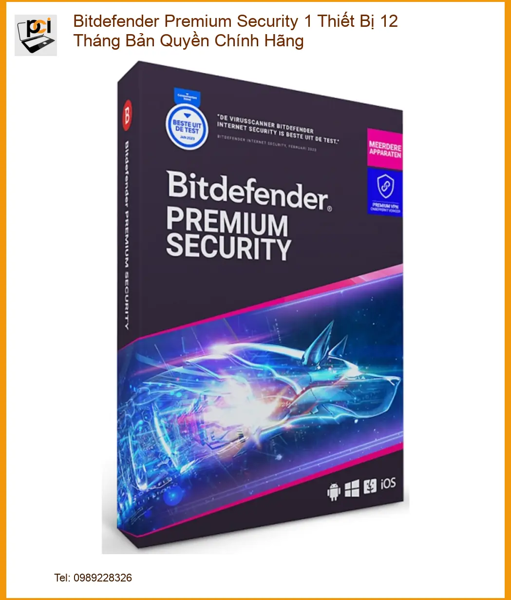 Bitdefender Premium Security - Cài đặt Nhanh chóng TPHCM