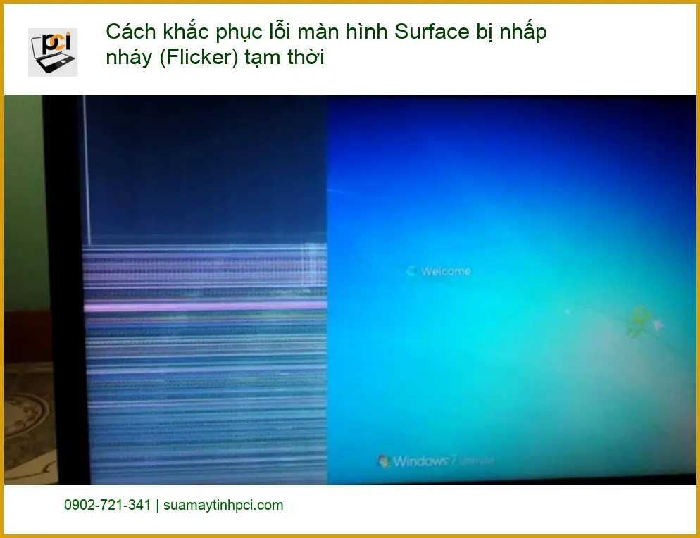 Cách khắc phục lỗi màn hình bị nhấp nháy tạm thời – Cách tự xử lý tại nhà