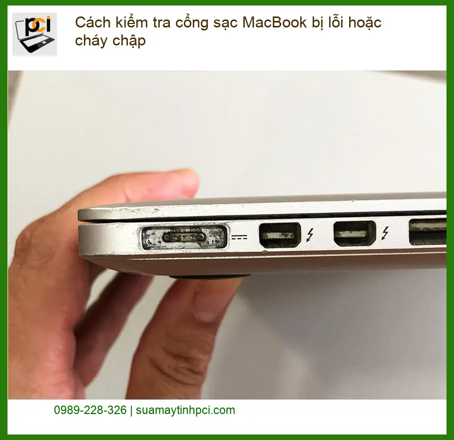 Macbook Cách kiểm tra cổng sạc bị lỗi – Địa chỉ trung tâm hỗ trợ gần đây