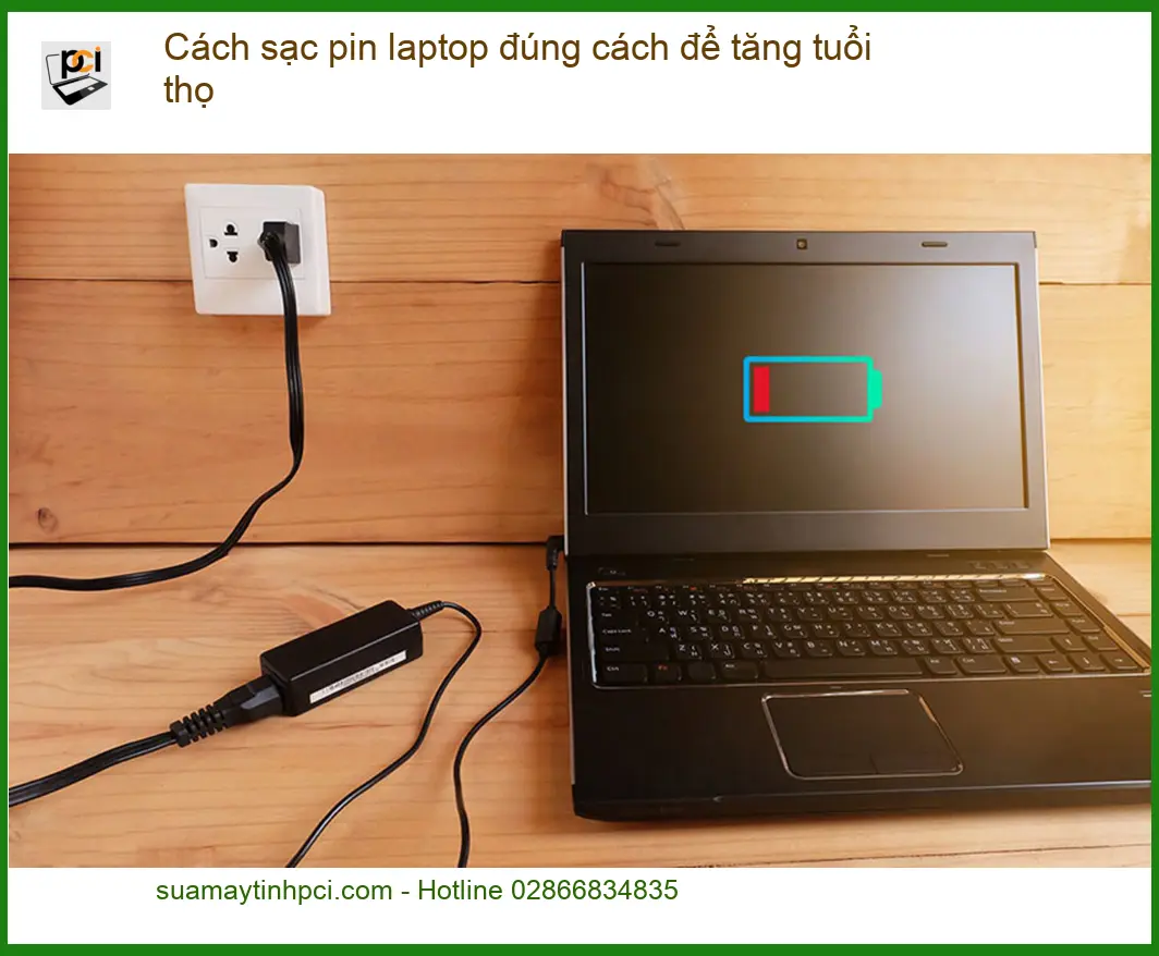Laptop Cách sạc pin laptop đúng cách để tăng tuổi thọ – Hướng dẫn A-Z