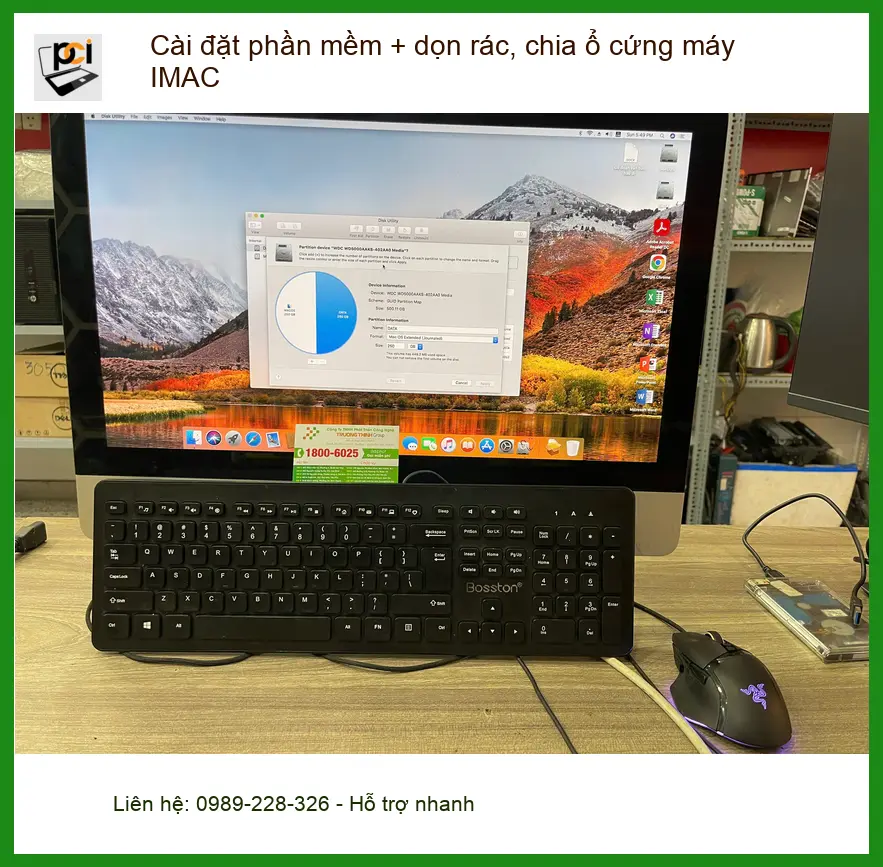 Chỗ cài đặt, dọn rác, chia ổ cứng IMAC Quận 7 – Anh Thanh Tùng IT cần gấp