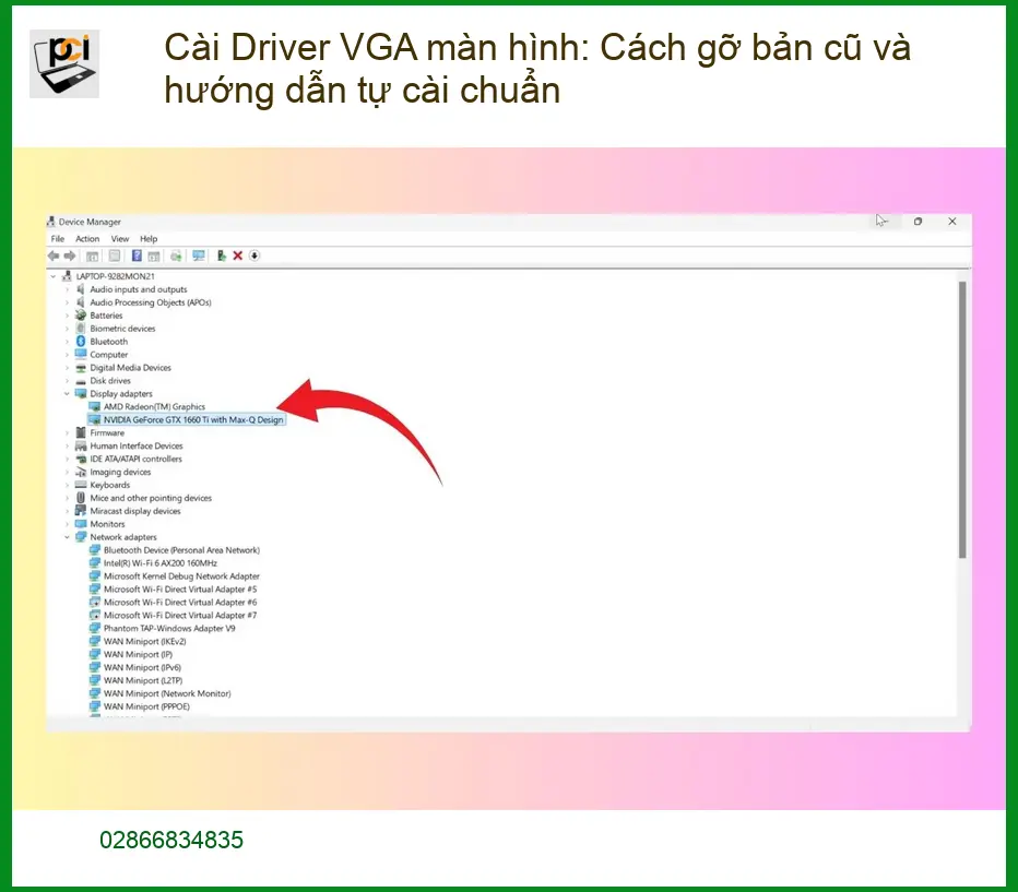 Thủ thuật Cài Driver VGA màn hình: Gỡ & Cài chuẩn – Tự xử lý tại nhà