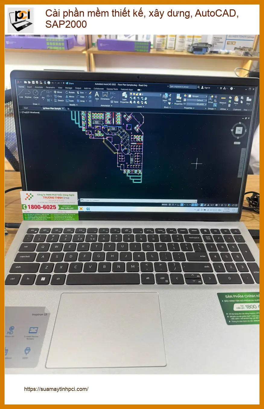 Anh Bình kỹ sư xây dựng tìm nơi cài AutoCAD, SAP2000 Quận Tân Bình nhanh ảnh thực tế 2