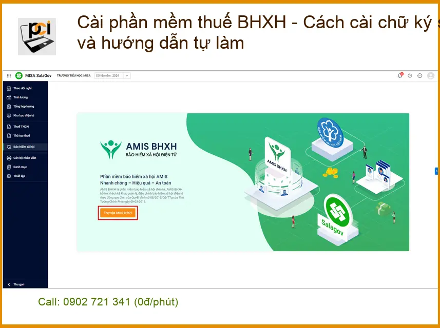 Cài phần mềm thuế BHXH, chữ ký số – Hướng dẫn tự làm, hỗ trợ nhanh