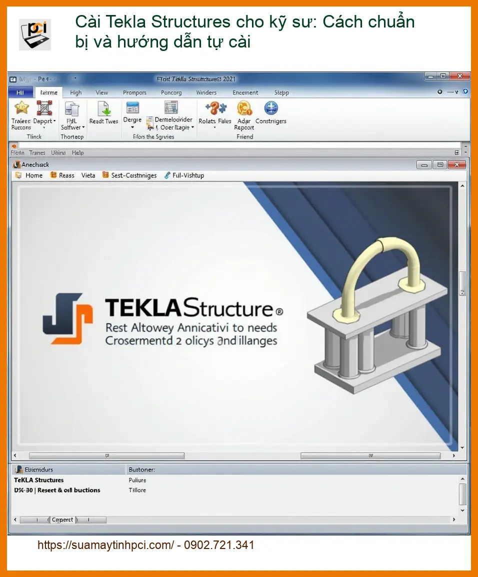 Thủ thuật Phần mềm Cài Tekla Structures: Cách chuẩn bị – Tự cài tại nhà