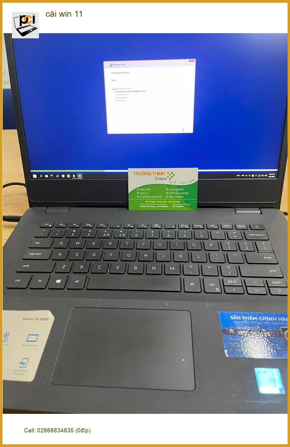 Anh Tùng băn khoăn – Dịch vụ cài win 11 Quận Thủ Đức uy tín