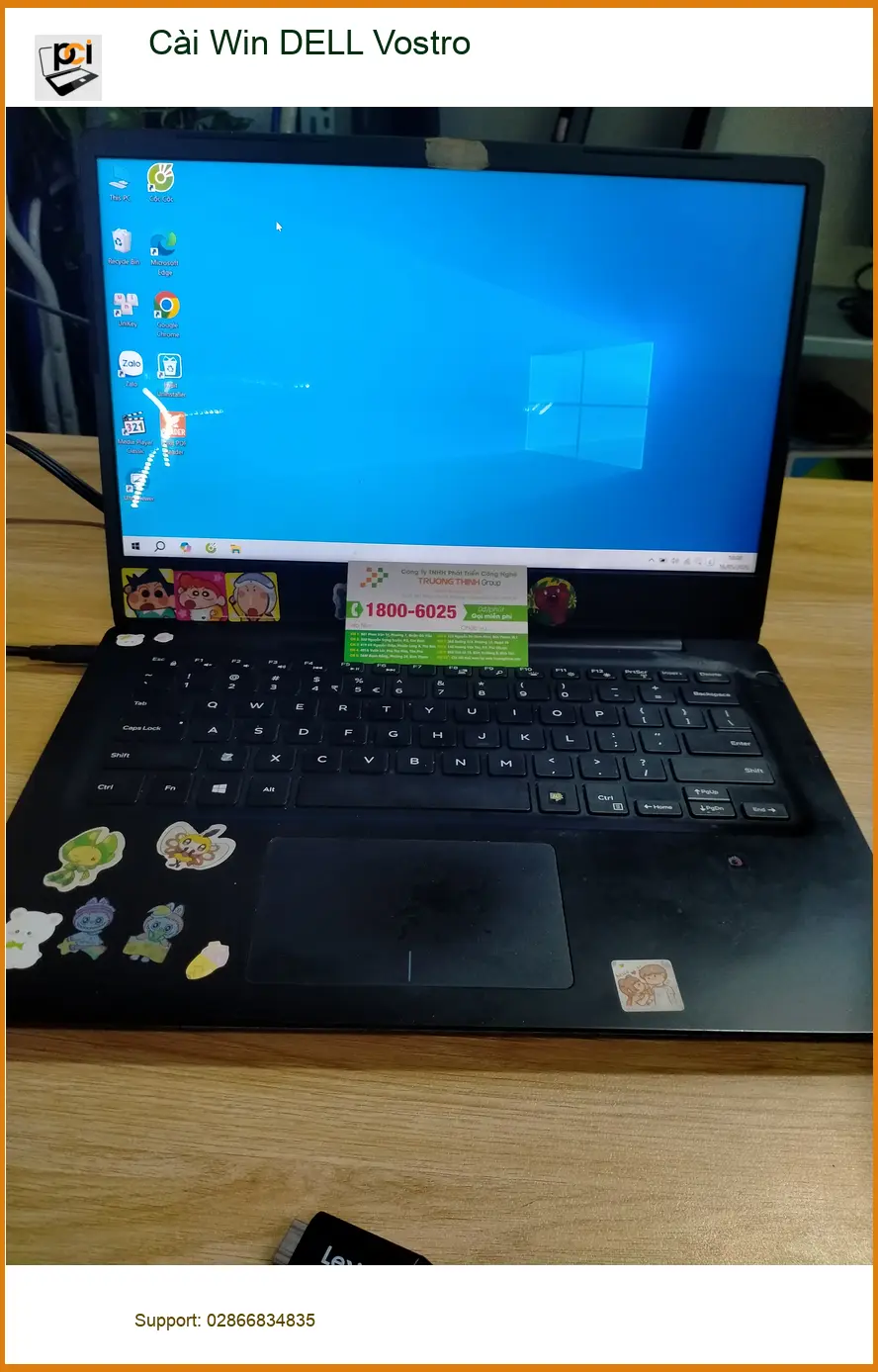 Anh Trọng kỹ sư – Dịch vụ cài Win DELL Vostro Quận 12 lấy ngay