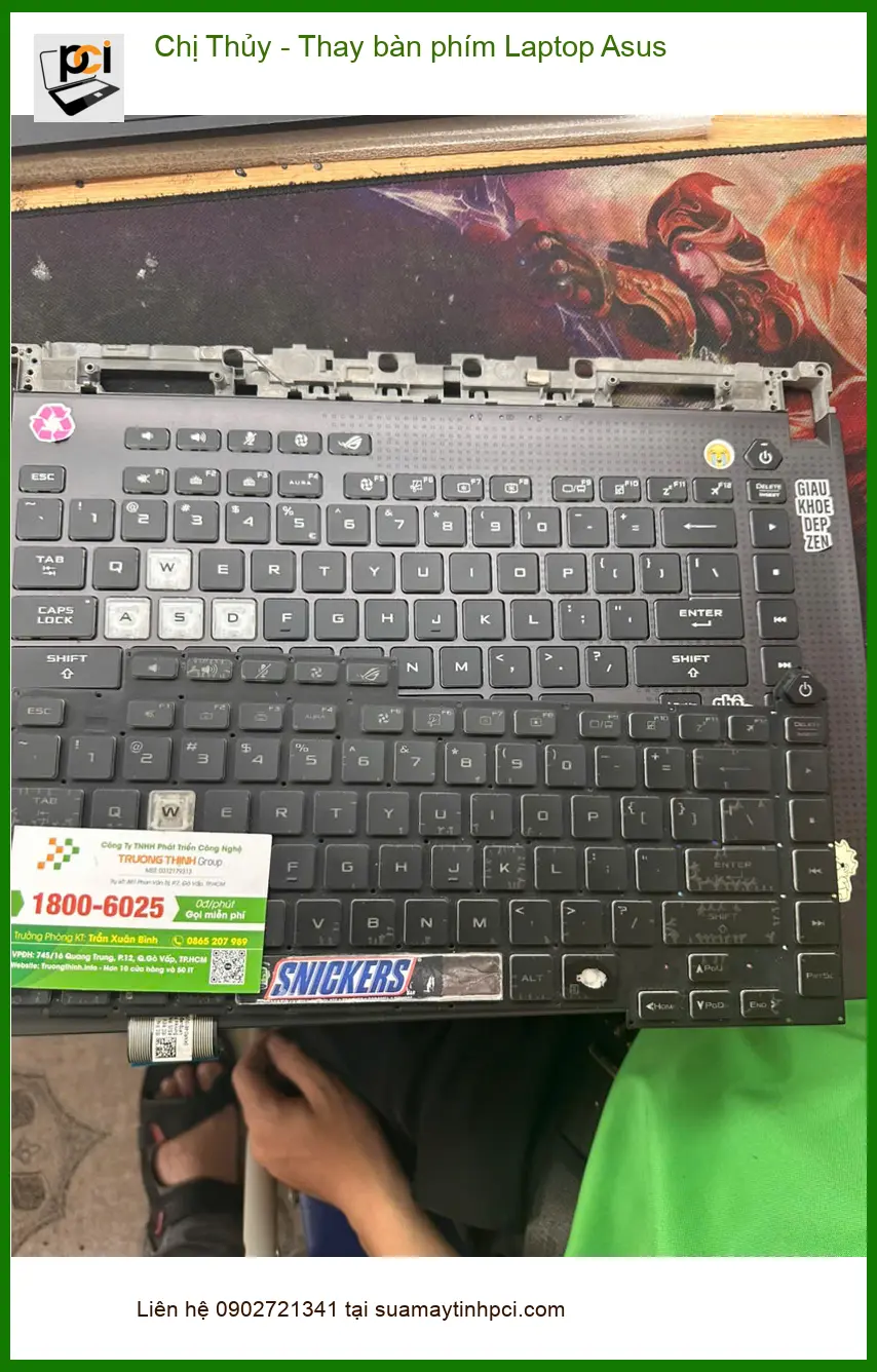 Trung tâm thay bàn phím Laptop Asus Quận Thủ Đức lấy ngay – Anh Khôi kỹ thuật viên review