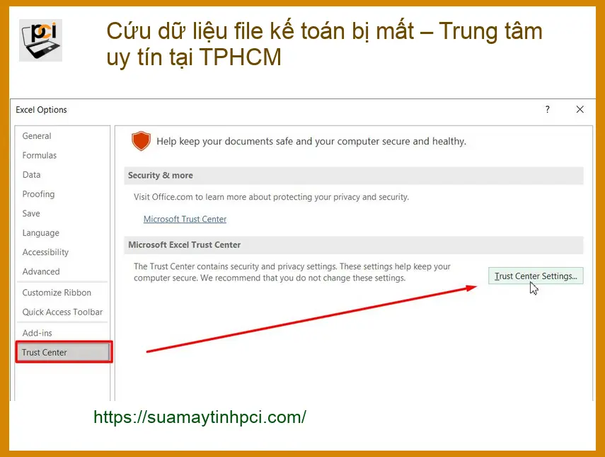Khôi phục dữ liệu file kế toán bị mất TPHCM – Trung tâm uy tín