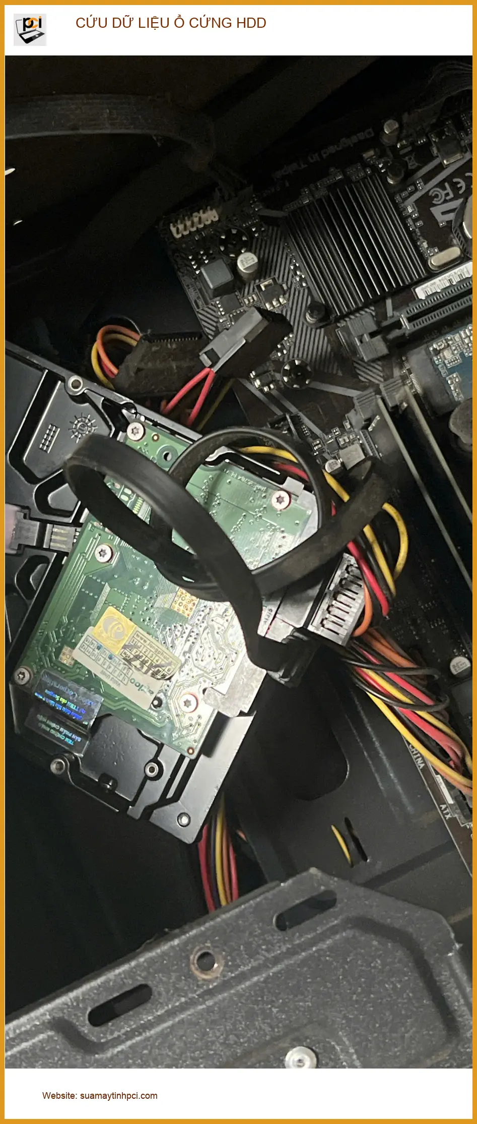 Chị Thảo giám đốc cần Cứu dữ liệu ổ cứng HDD Quận Tân Bình lấy ngay
