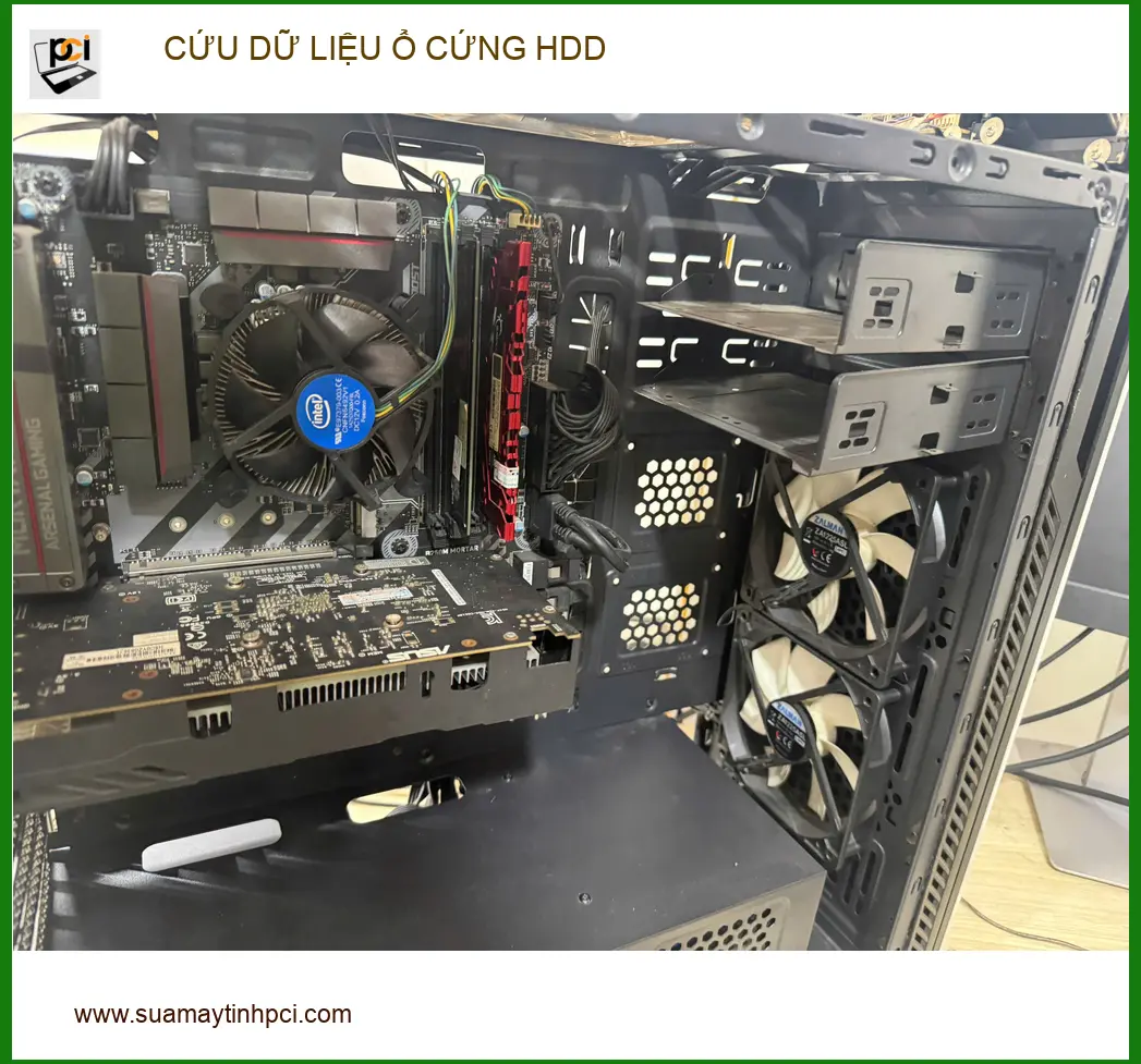 Chị Thảo giám đốc cần Cứu dữ liệu ổ cứng HDD Quận Tân Bình lấy ngay ảnh thực tế 1