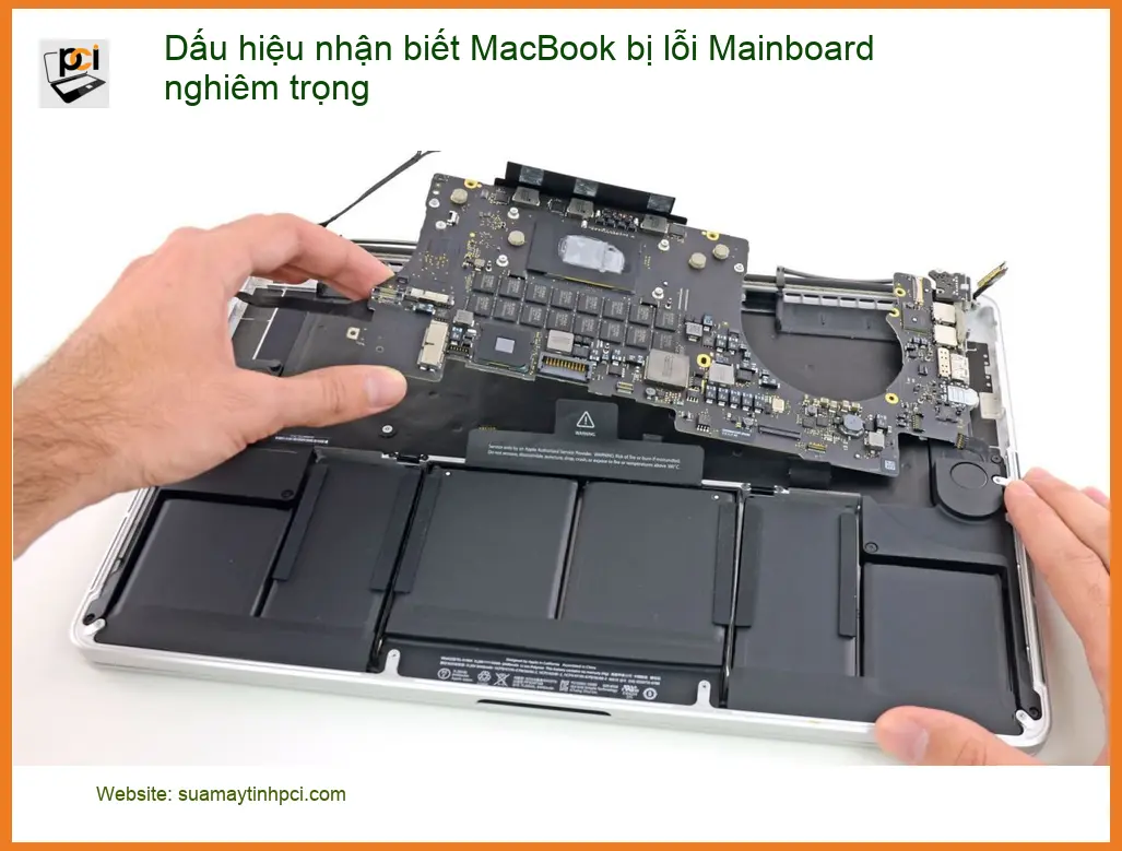 Macbook lỗi Mainboard: Dấu hiệu nhận biết nghiêm trọng – Địa chỉ sửa uy tín TPHCM