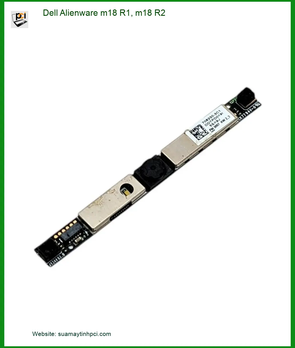 Thay Webcam Laptop Dell Alienware m18 R1/R2 - Sửa Lấy Liền, Giá Tốt, Gần Đây