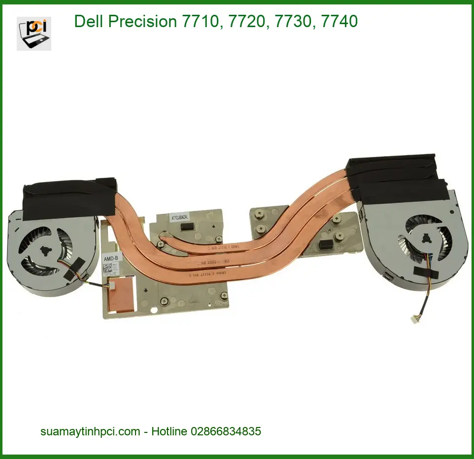 Quạt Laptop DELL Precision 7710 7720 7730 7740 | Sửa Lấy Ngay TPHCM