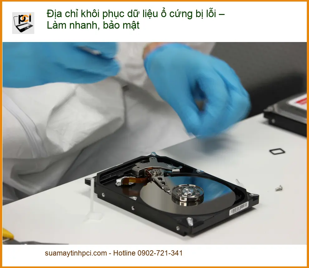 Khôi Phục Dữ Liệu ổ cứng lỗi – Gọi thợ cứu dữ liệu nhanh TPHCM