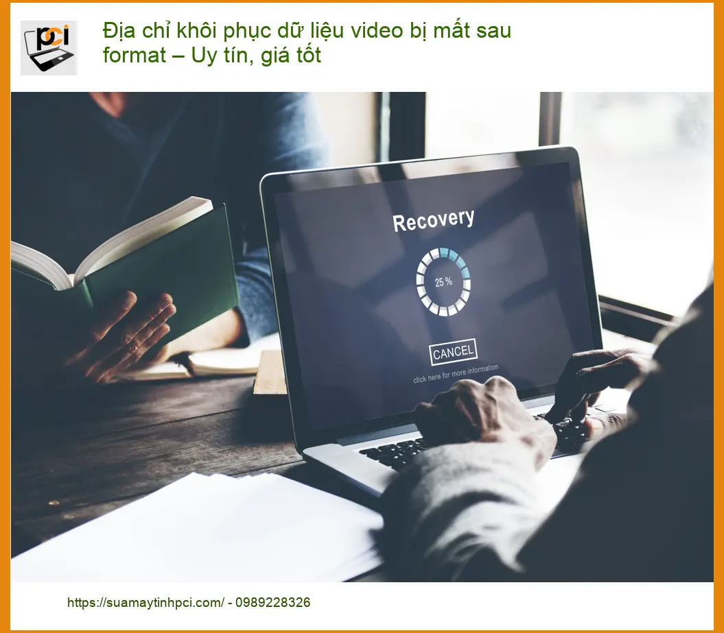 Khôi phục dữ liệu video bị mất sau format – Dịch vụ cứu dữ liệu tận nơi TPHCM