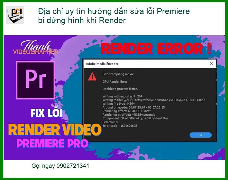 Sửa lỗi Premiere bị đứng hình khi Render TPHCM – Trung tâm hỗ trợ gần đây