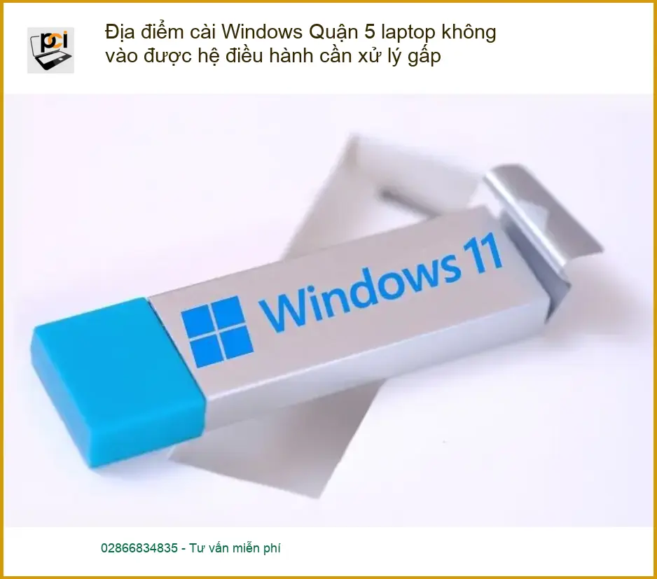 Cài Windows Q5 laptop không vào được HĐH – Dịch vụ xử lý gấp tại nhà