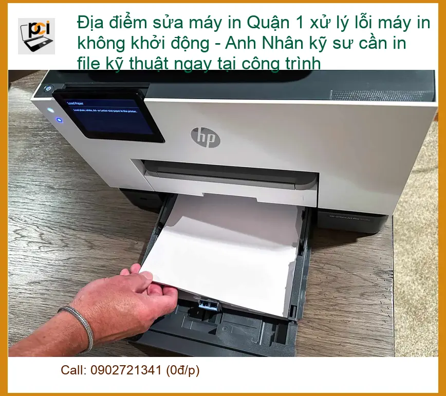 Sửa Chữa Nạp Mực Máy In Quận 1 lỗi không khởi động – Gọi thợ ngay
