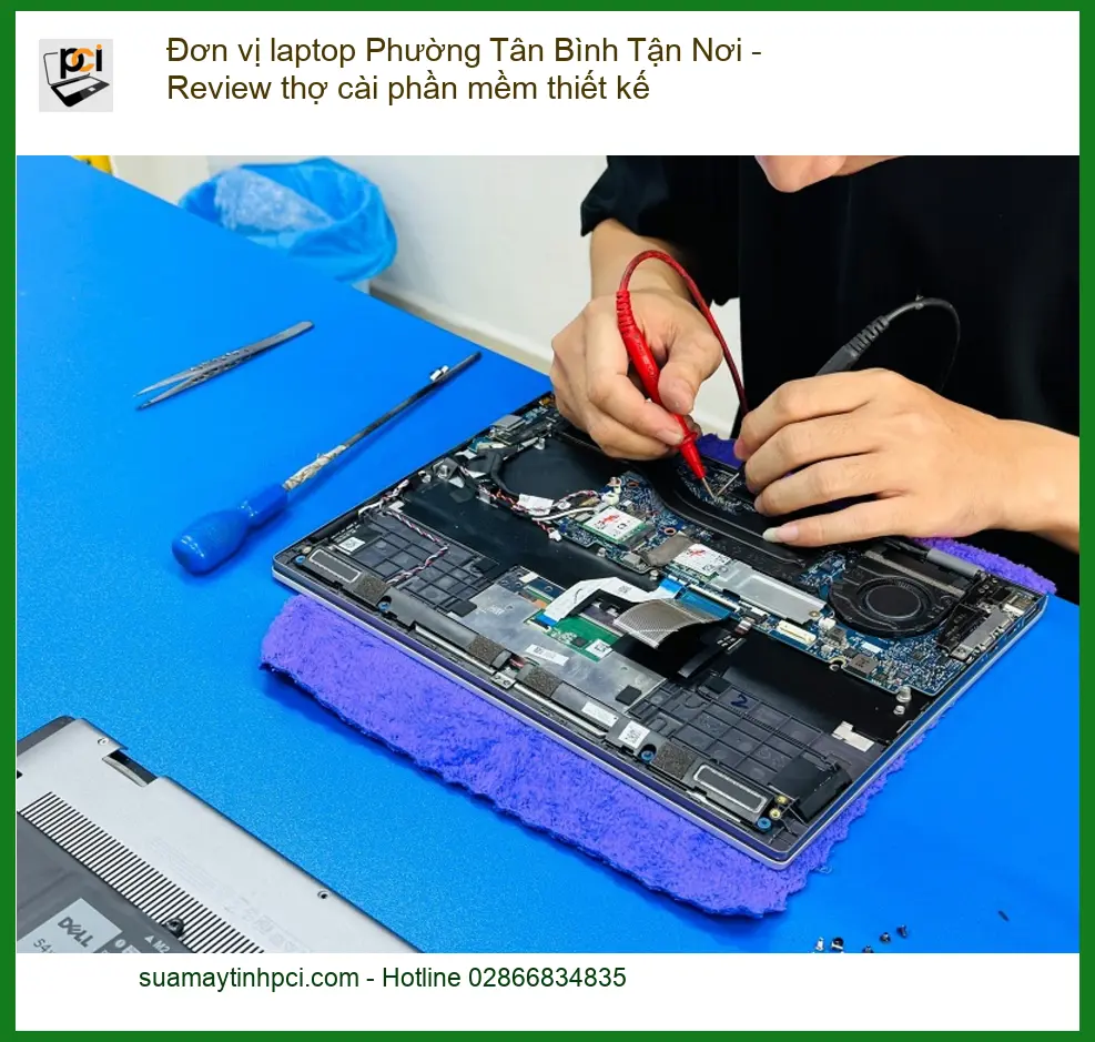 Laptop Đơn vị Tân Bình Tận Nơi: Review thợ cài phần mềm thiết kế – Uy tín