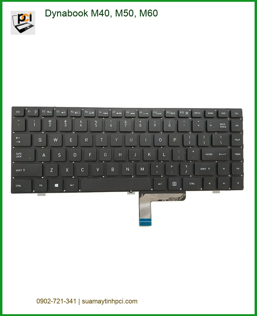 Bàn Phím Laptop Dynabook M40 M50 M60 - Thay Lấy Ngay Giá Rẻ TPHCM