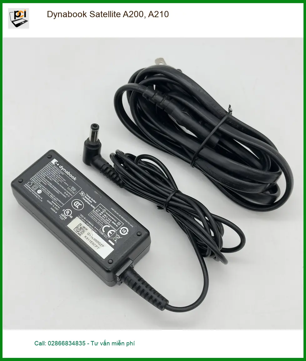Sạc Laptop Dynabook Satellite A200, A210 - Thay Nhanh Giá Rẻ TPHCM