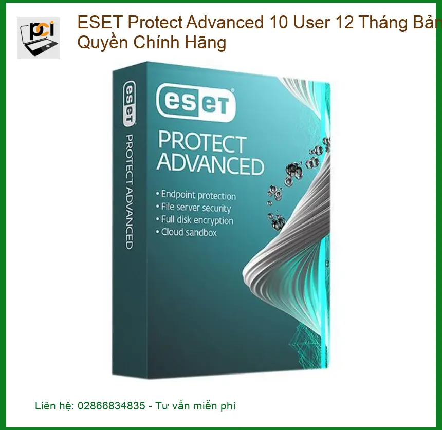 Antivirus ESET Protect Advanced 10 User 12 Tháng - Cài Đặt Nhanh Tại Shop