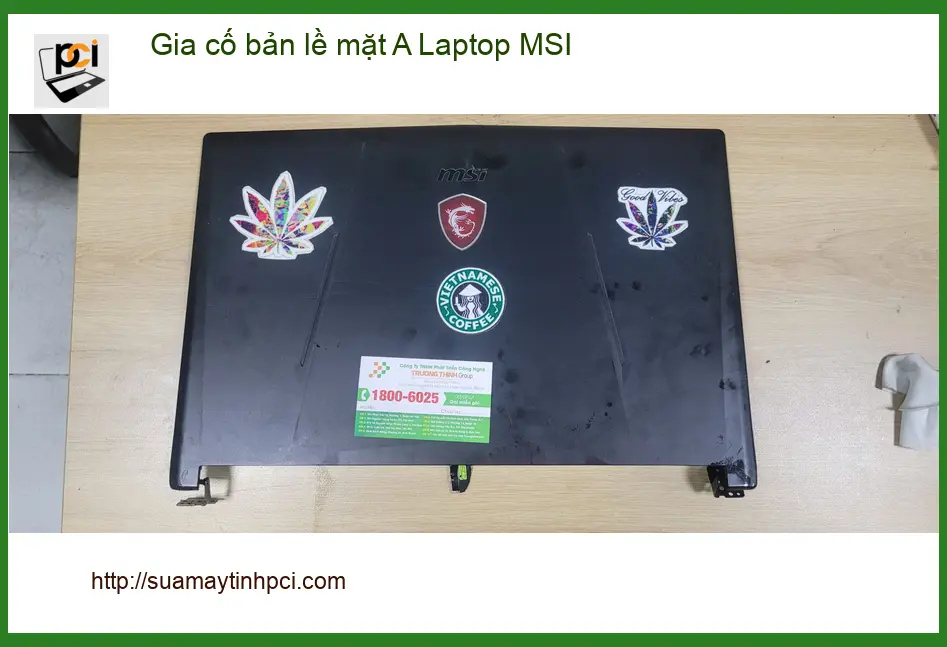 Chị Thanh kế toán review: Trung tâm gia cố bản lề Laptop MSI Quận Bình Tân uy tín ảnh thực tế 1