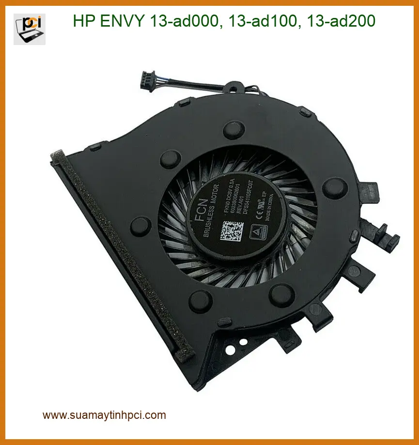 Quạt Laptop HP ENVY 13-ad000 - Thay Lấy Ngay Cửa Hàng Gần Đây