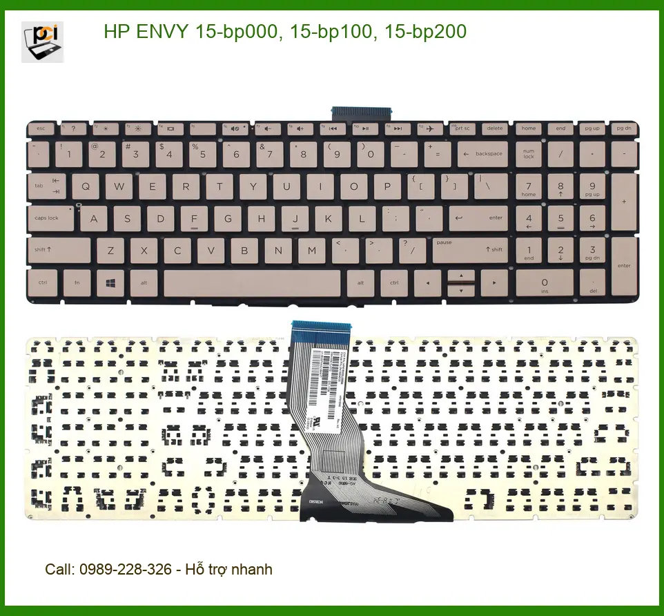 Thay Bàn phím Laptop HP ENVY - Trung Tâm TPHCM, Lấy Liền, Giá Tốt