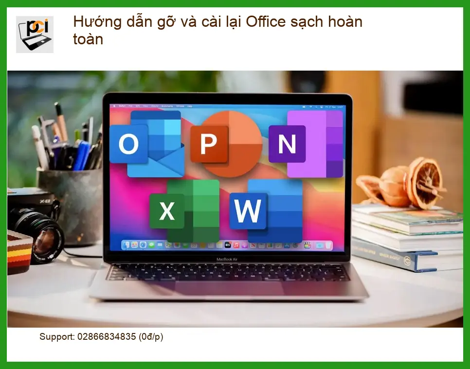 Văn phòng Hướng dẫn gỡ và cài lại Office sạch hoàn toàn – Cách tự xử lý tại nhà