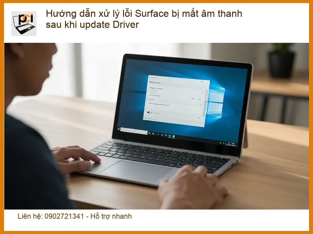 Hướng dẫn xử lý lỗi bị mất âm thanh sau update Driver – Cách tự khắc phục tại nhà