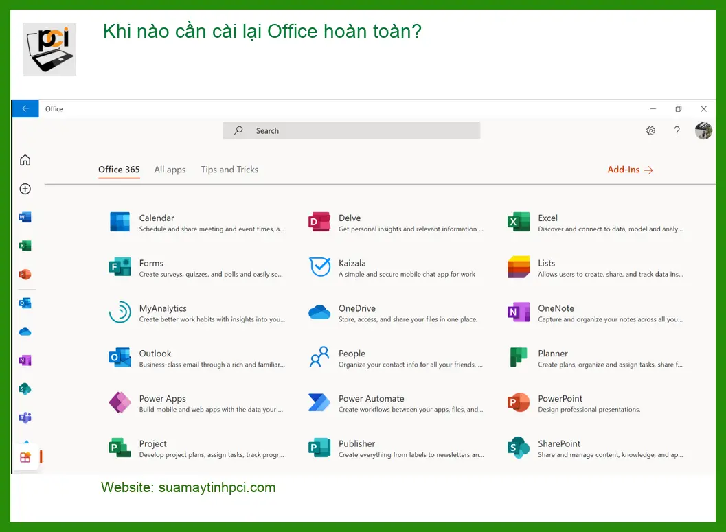Văn phòng Khi nào cần cài lại Office hoàn toàn? – Trung tâm hỗ trợ kỹ thuật gần đây