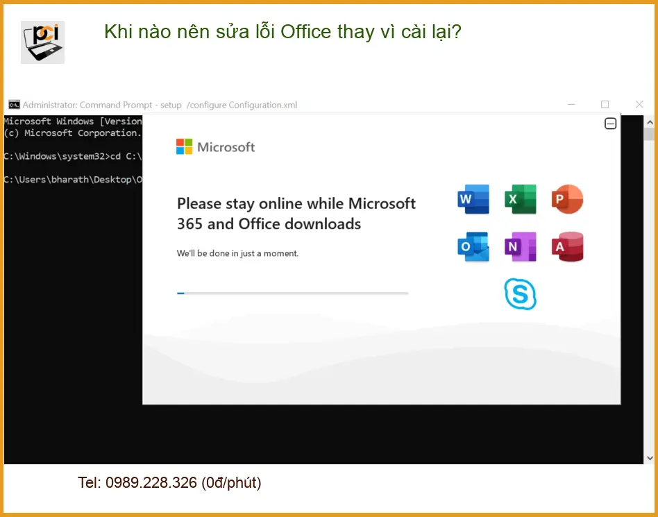 Văn phòng Khi nào nên sửa lỗi Office thay vì cài lại? – Tư vấn chuyên gia PCI