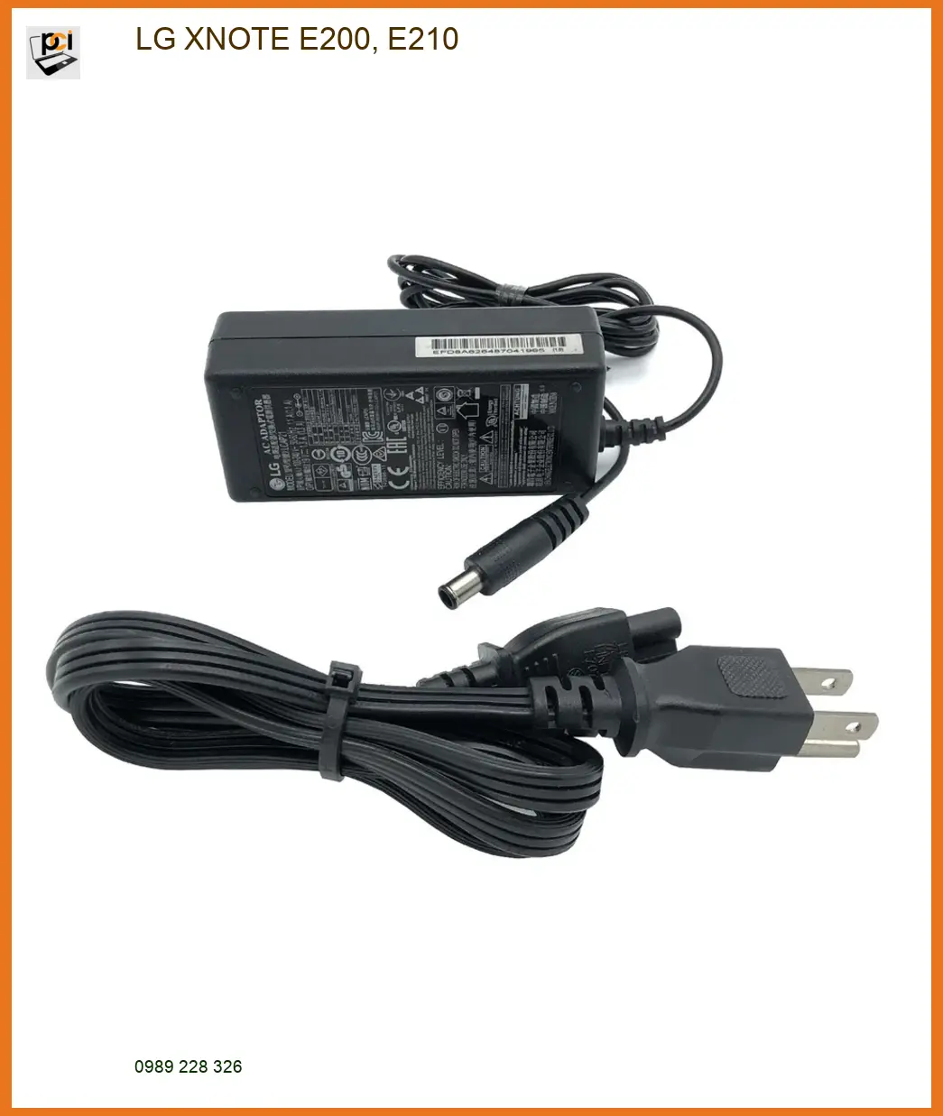 Sạc Laptop LG XNOTE E200, E210 - Thay Sạc Laptop Giá Rẻ, Lấy Liền TPHCM