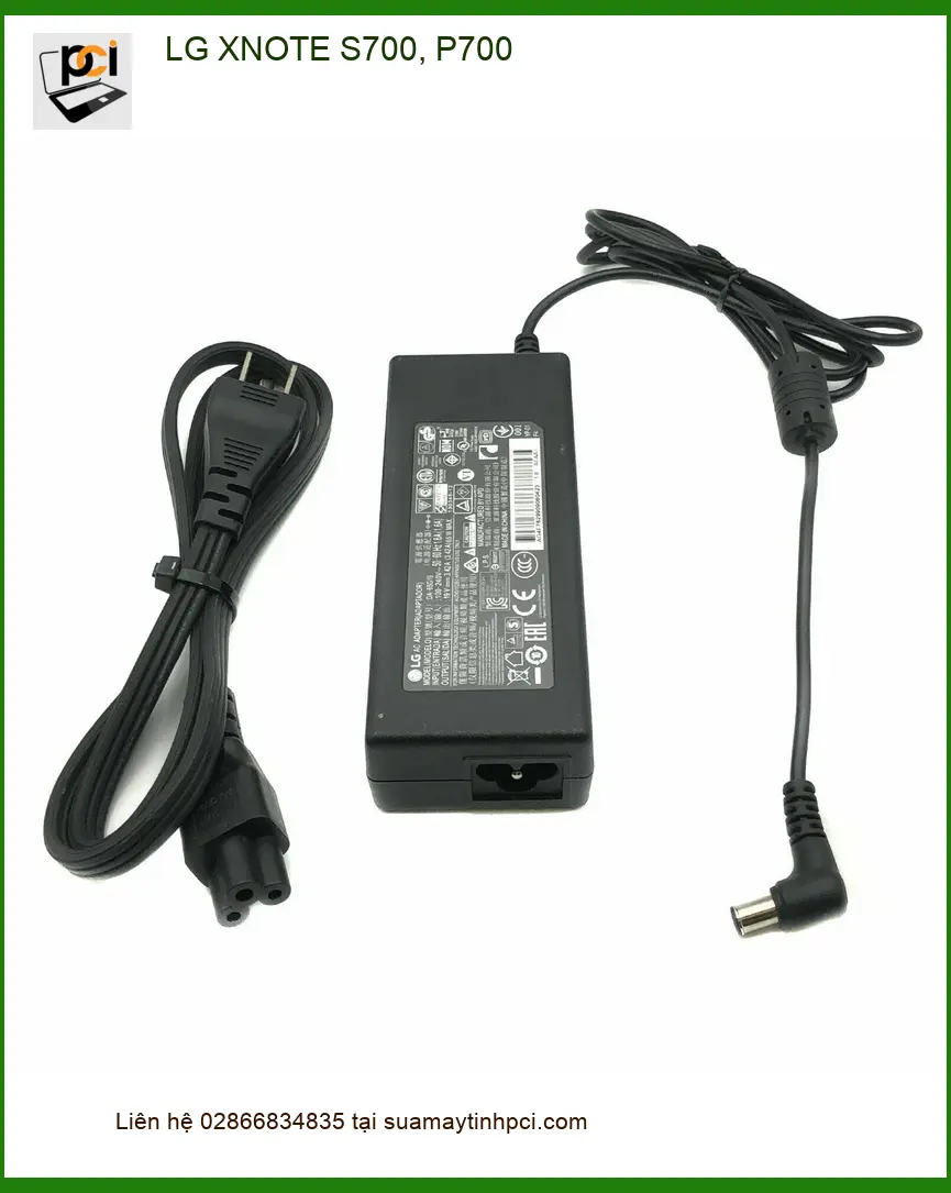 Sạc Laptop LG XNOTE S700, P700 - Cửa Hàng Thay Mới Trong Ngày TPHCM