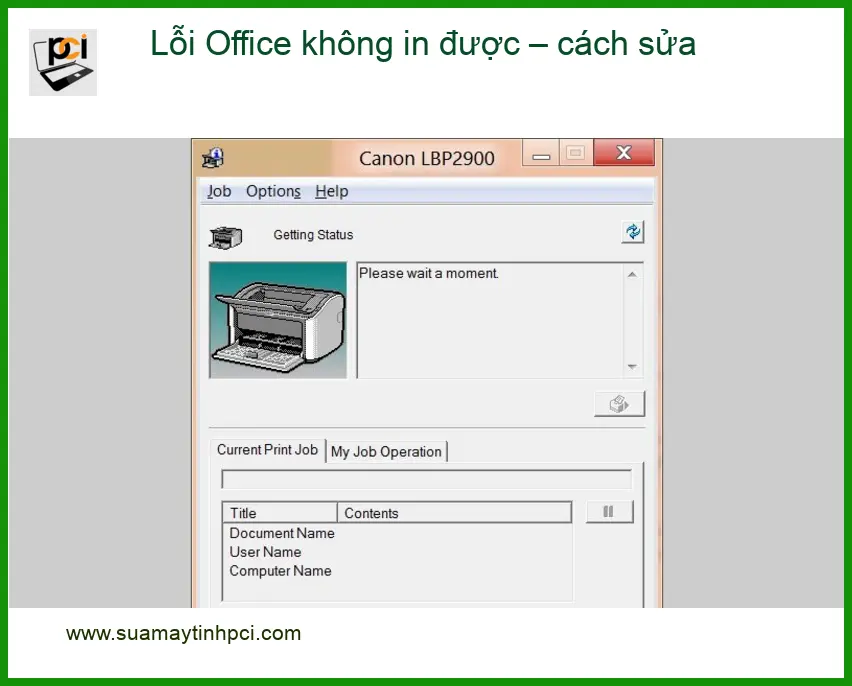 Văn phòng Lỗi Office không in được – Cách tự xử lý tại nhà nhanh