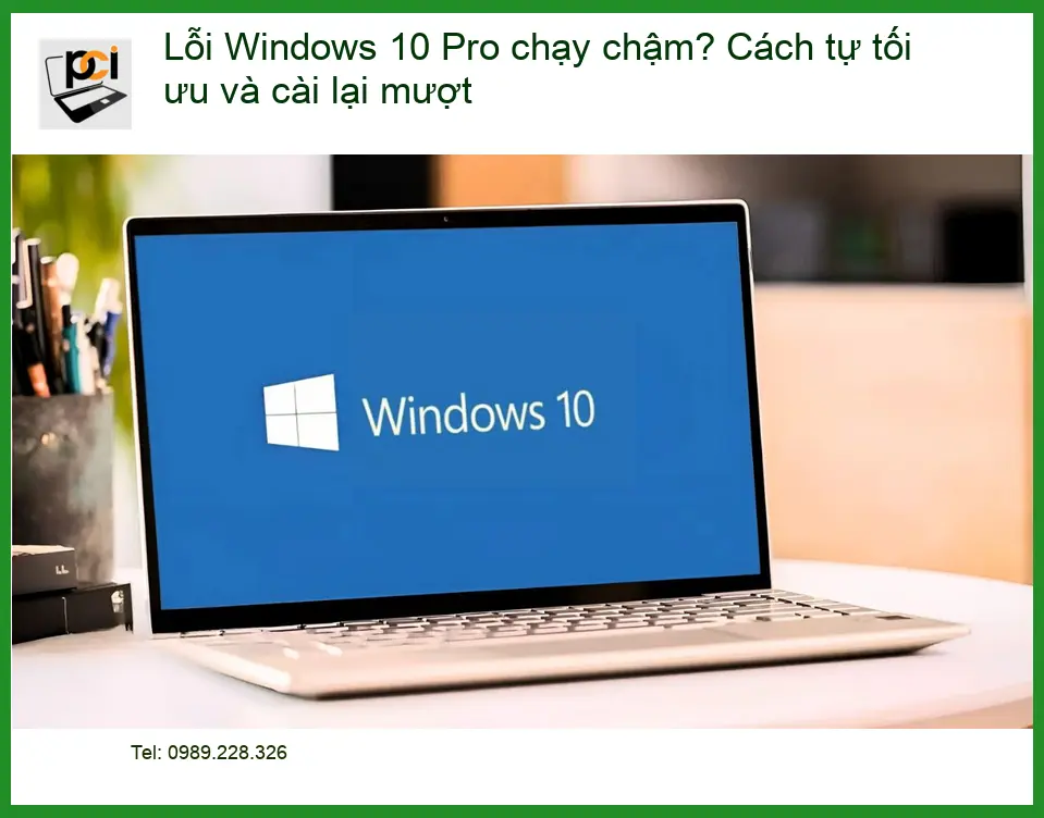 Windows Lỗi 10 Pro chạy chậm? Cách tự tối ưu – Trung tâm hỗ trợ