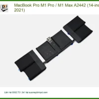 Pin Laptop MacBook Pro M1/Max A2442 | Thay Pin Lấy Liền, Giá Tốt TPHCM