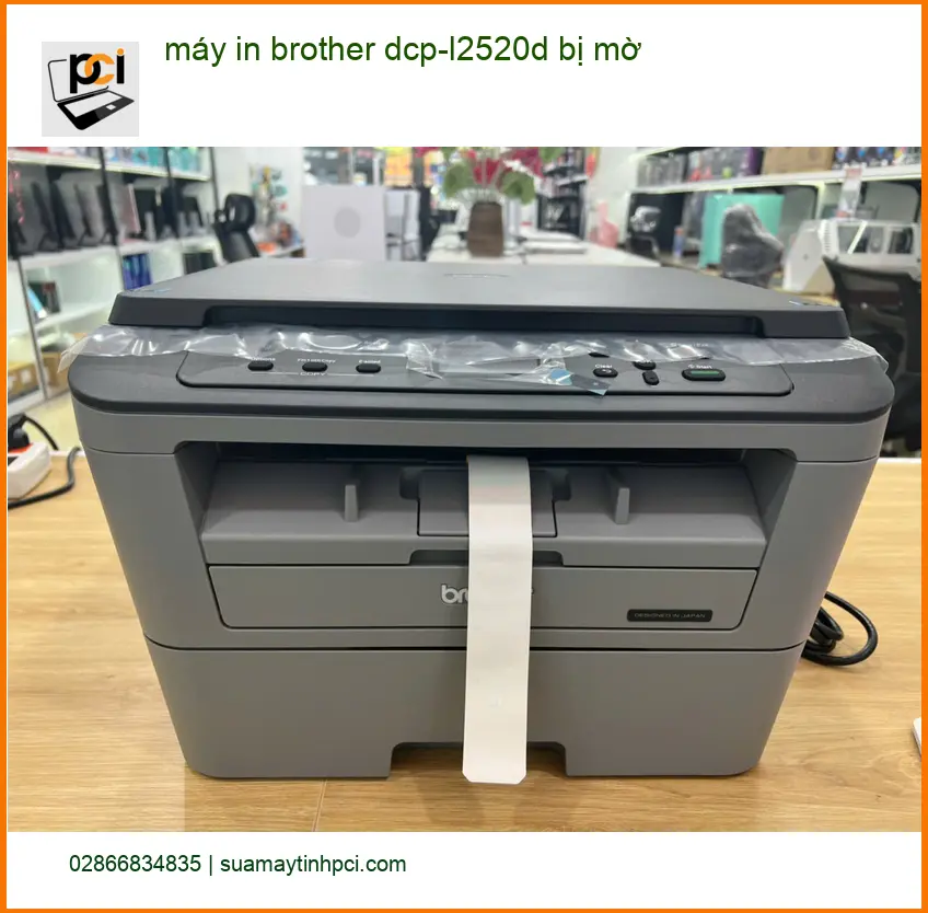Sửa Nạp Mực Máy In Brother DCP-L2520D Mờ – Thợ Xử Lý Nhanh TPHCM