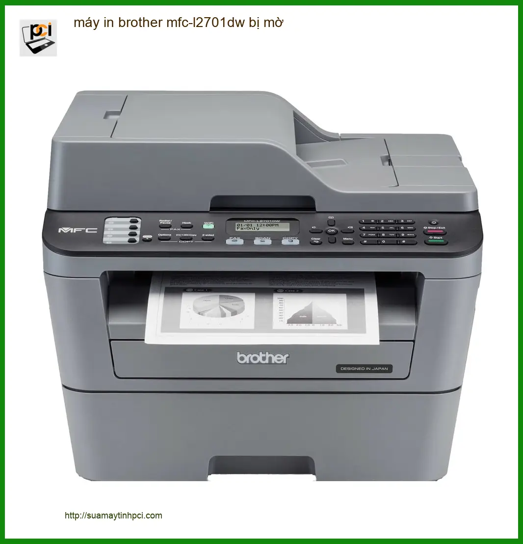 Sửa Nạp Mực Máy In Brother MFC-L2701DW Mờ - Thợ Đổ Mực Nhanh Giá Rẻ