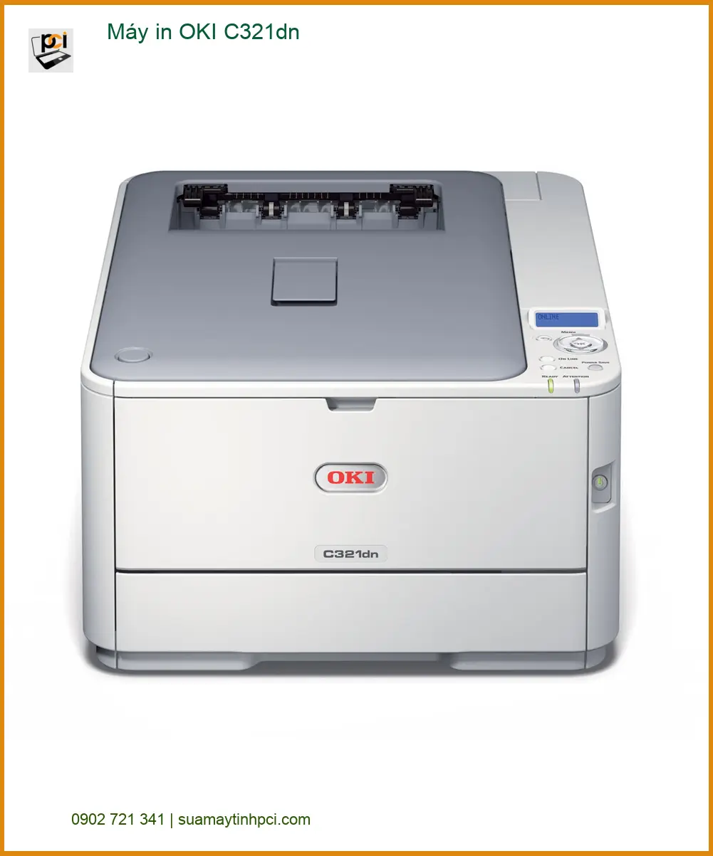 Máy in OKI C321dn - Sửa Chữa Nạp Mực Tận Nơi TPHCM Nhanh Gọn