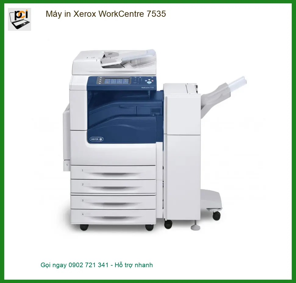 Sửa Máy in Xerox WorkCentre 7535 | Nạp Mực Tận Nơi TPHCM | Giá Rẻ Trong Ngày